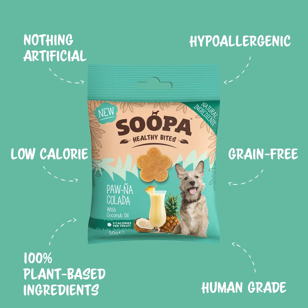 Soopa Paw-Na Colada biter