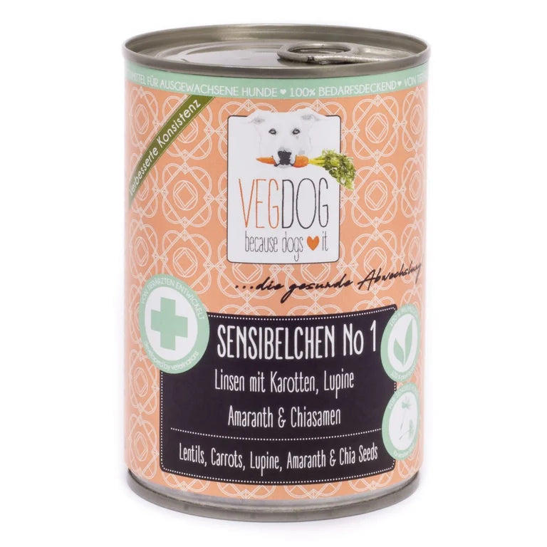 Vegdog Sensitiv No 1 400 gr