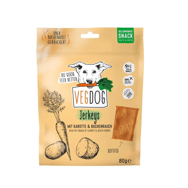 Vegdog Jerkeys 80 gr