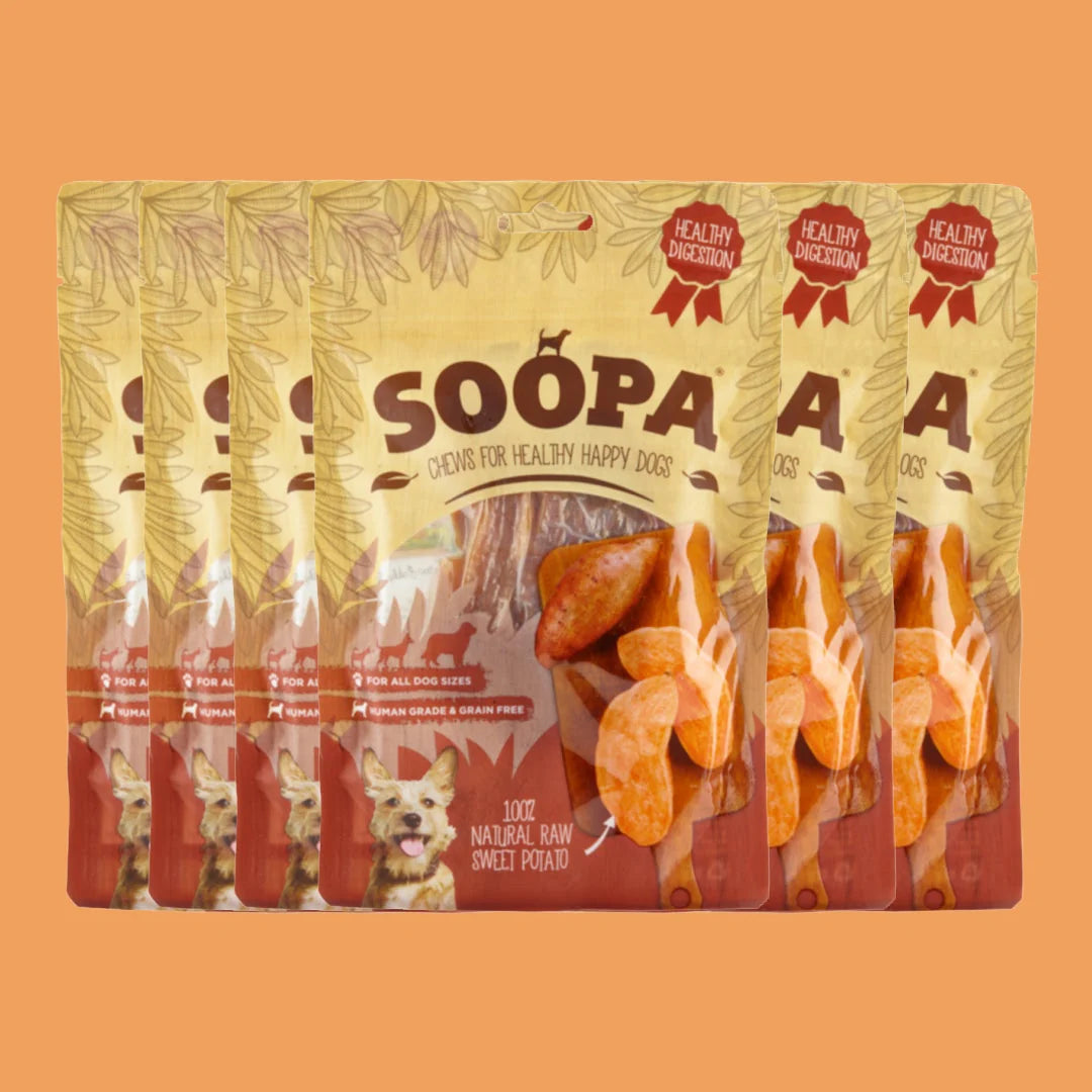 Soopa naturlig søtpotet tygg