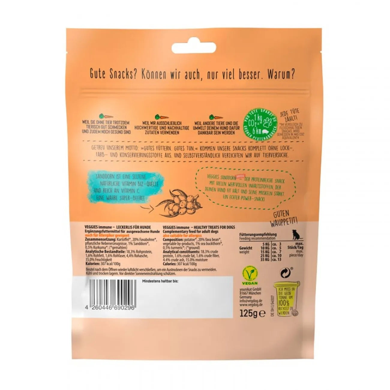 SALG! Best før 1.11 23 Vegdog veggies immune