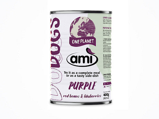Ami purple 400 gr. (bønner og blåbær)