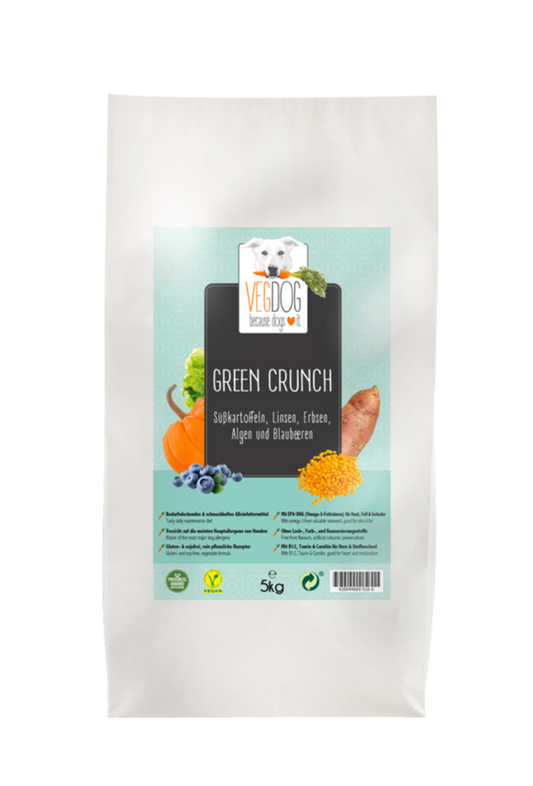 Vegdog Green crunch 5 kg