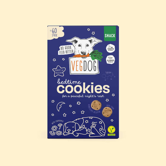 Vegdog Bedtime Cookies 60 stk