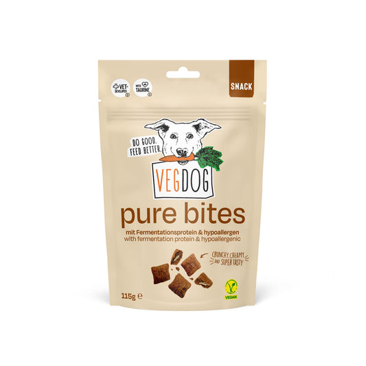 Vegdog Pure bites 115gr